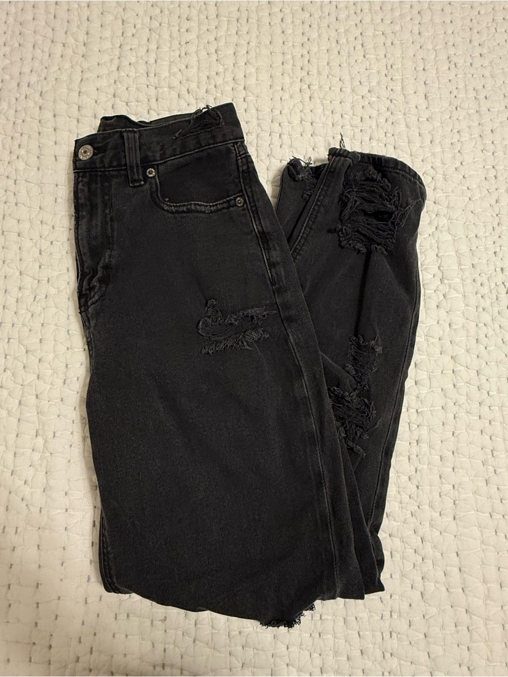 American Eagle Jeans - Black Distressed